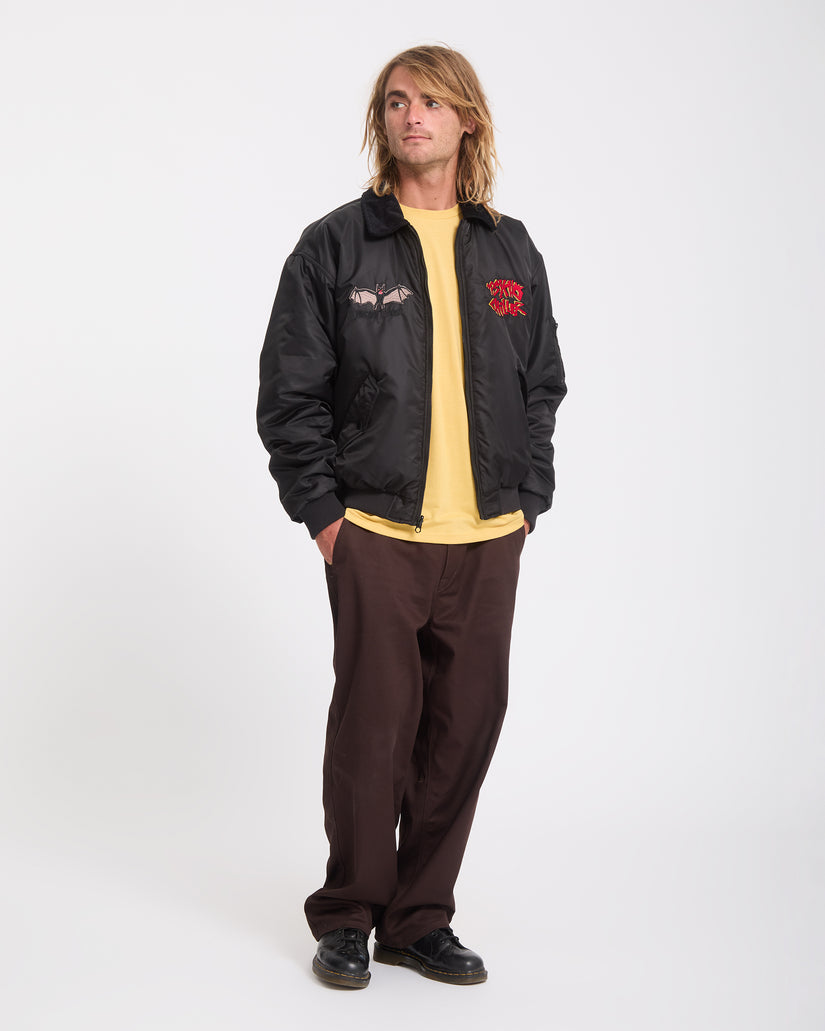 Veste bomber réversible Ozzy - Black