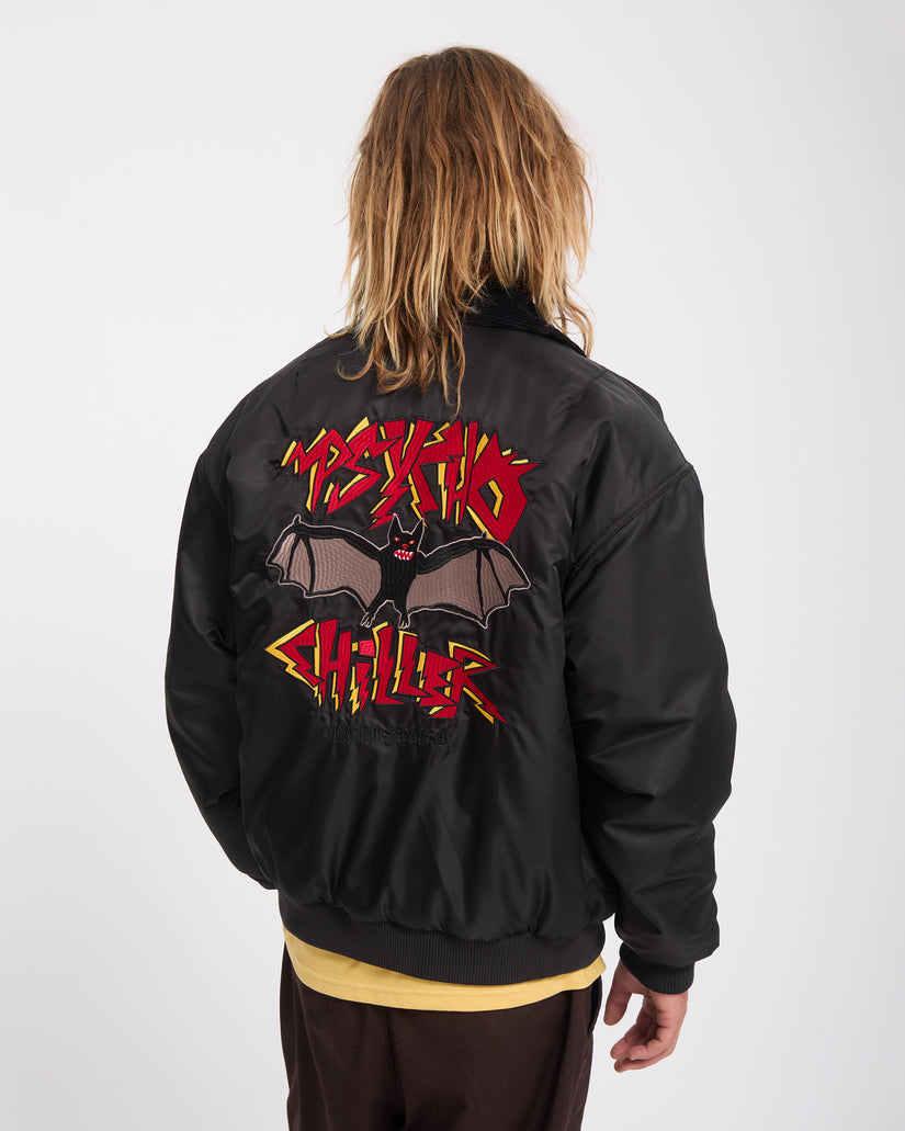 Veste bomber réversible Ozzy - Black