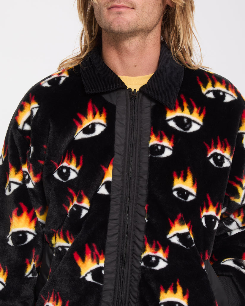 Veste bomber réversible Ozzy - Black