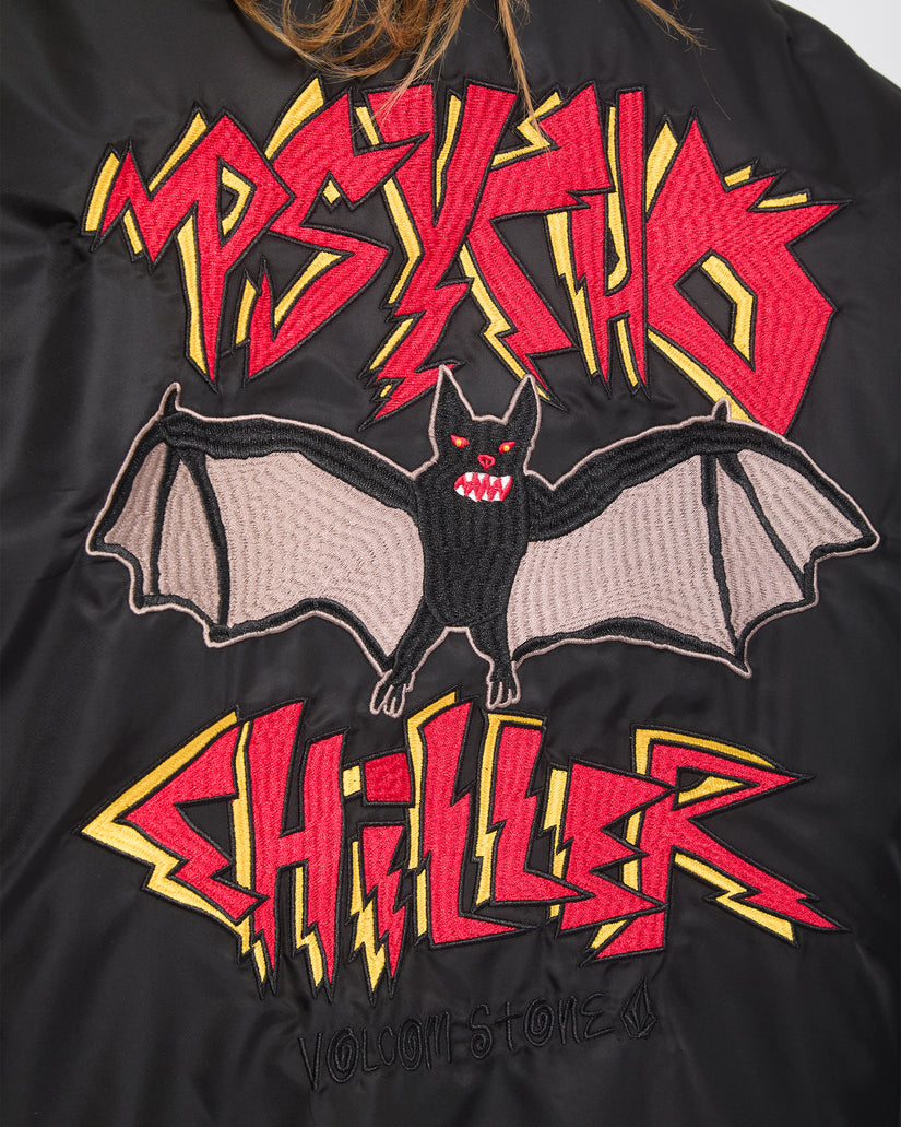 Veste bomber réversible Ozzy - Black