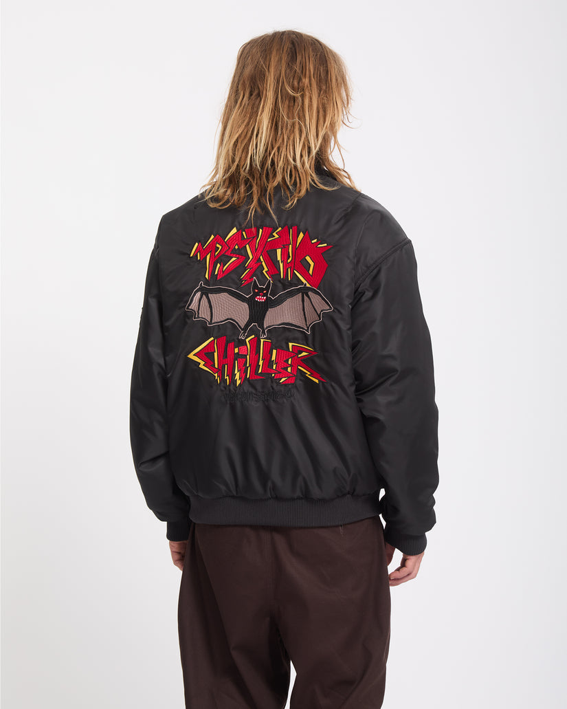 Veste bomber réversible Ozzy - Black