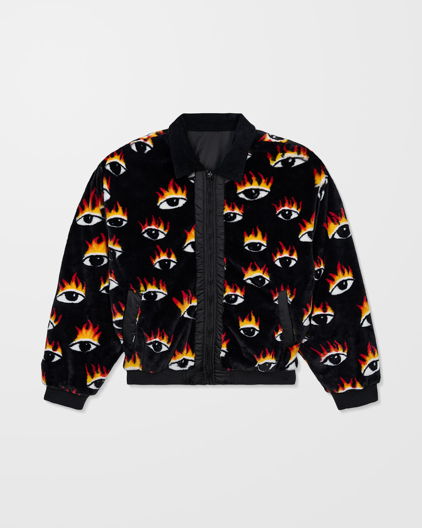 Veste bomber réversible Ozzy - Black