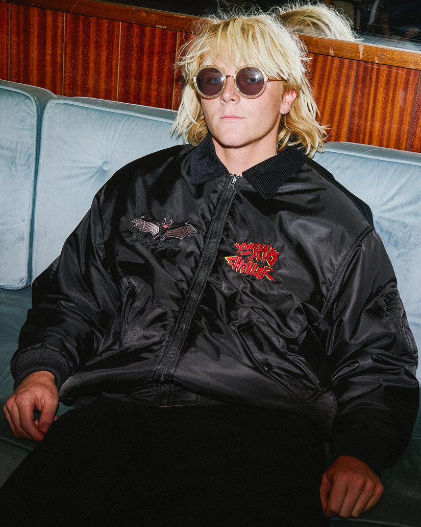 Veste bomber réversible Ozzy - Black
