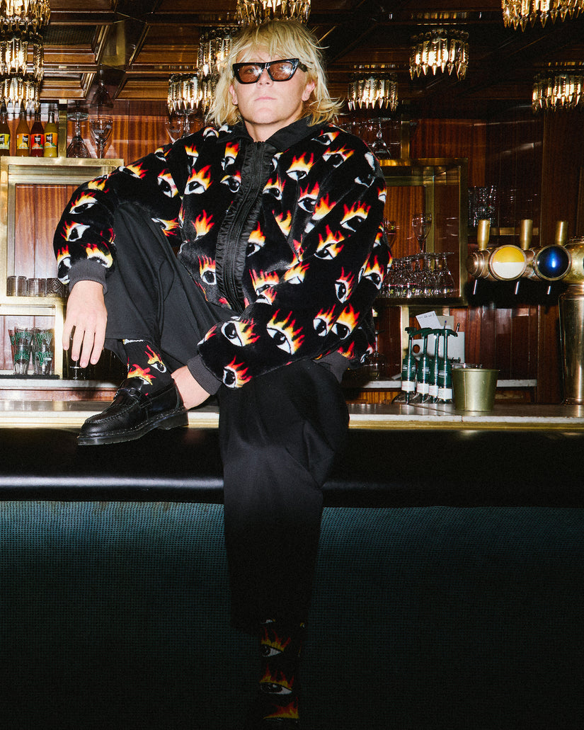 Veste bomber réversible Ozzy - Black