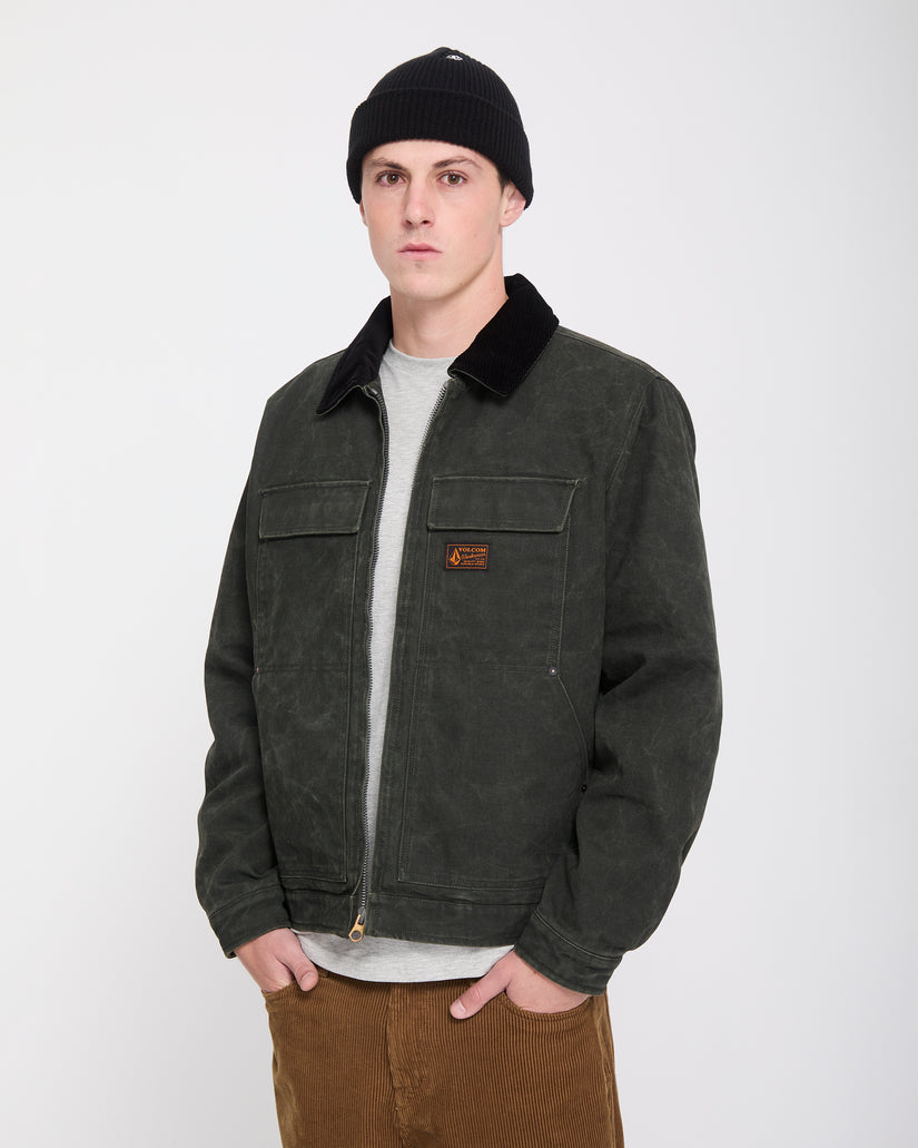 Veste Heavydust - Rinsed Black