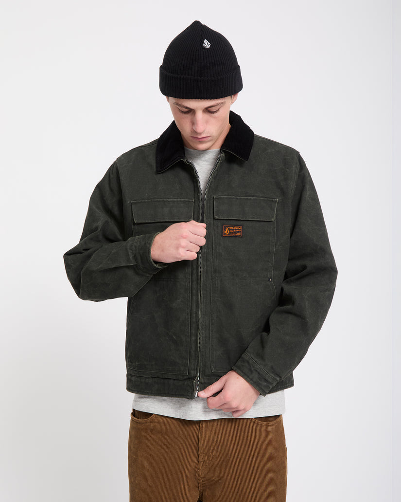 Veste Heavydust - Rinsed Black
