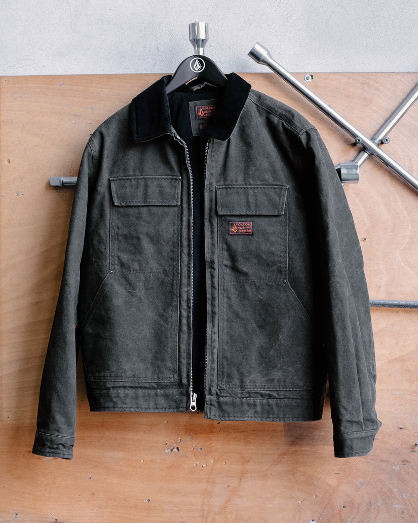 Veste Heavydust - Rinsed Black