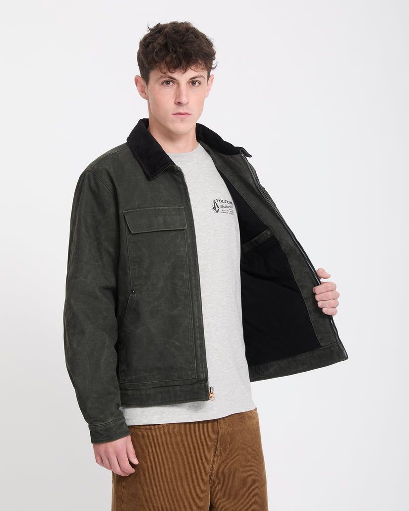 Veste Heavydust - Rinsed Black