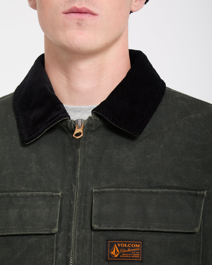 Veste Heavydust - Rinsed Black