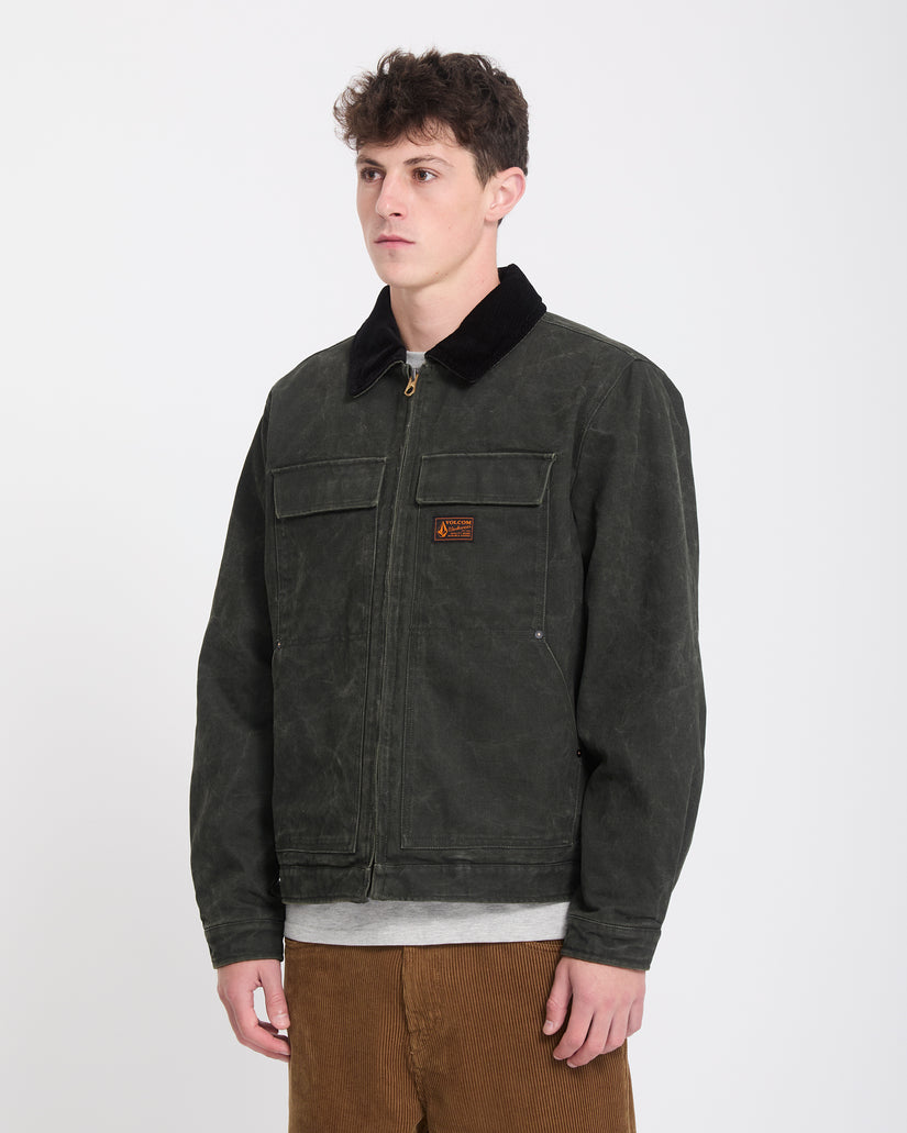 Veste Heavydust - Rinsed Black