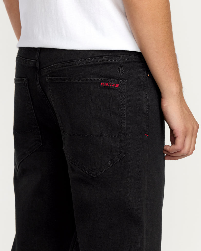 Jean Volcom Ent Pennywise - Black On Black
