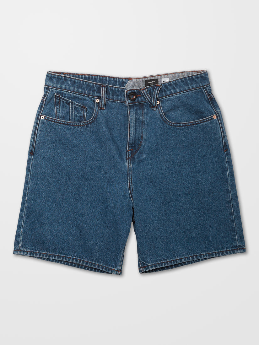 Short Billow Denim - INDIGO RIGIDE WASH