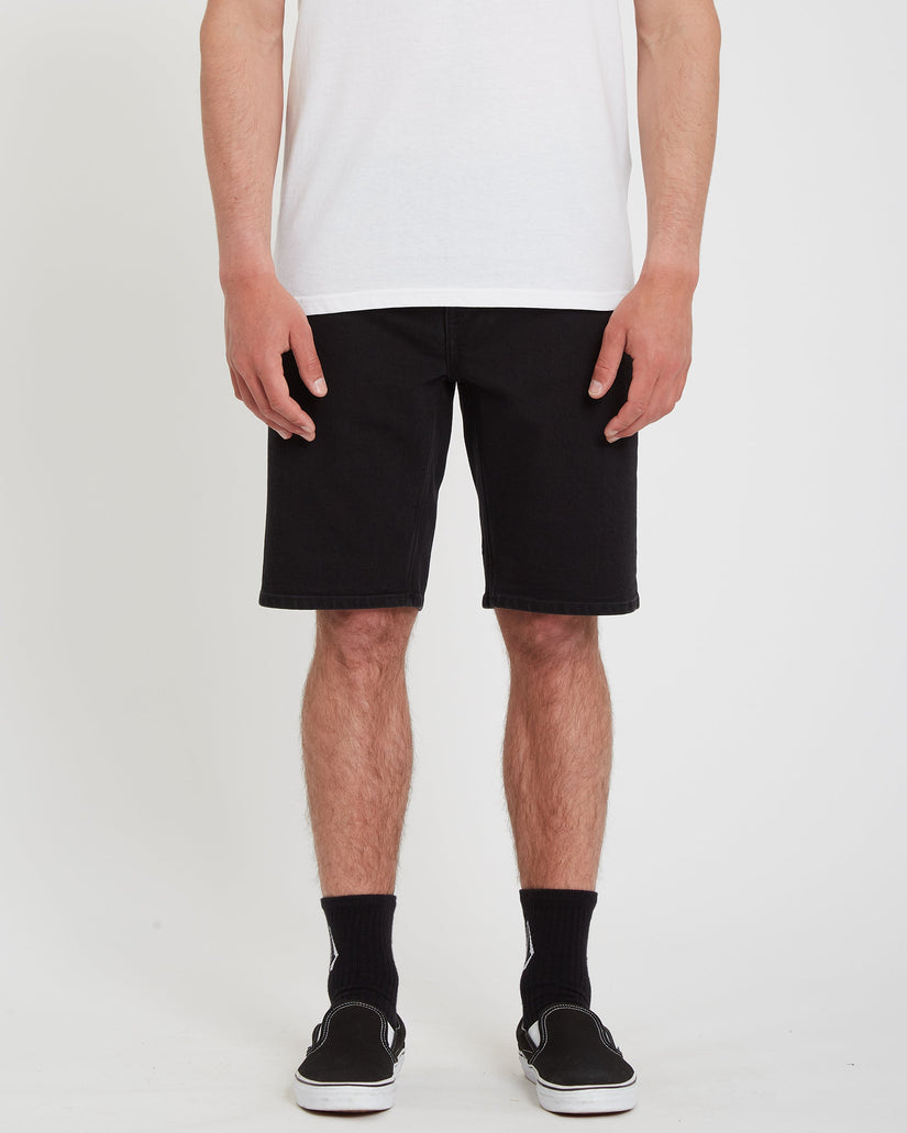 Short en denim Solver - Black Out