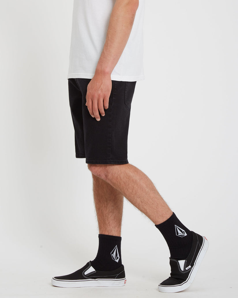 Short en denim Solver - Black Out