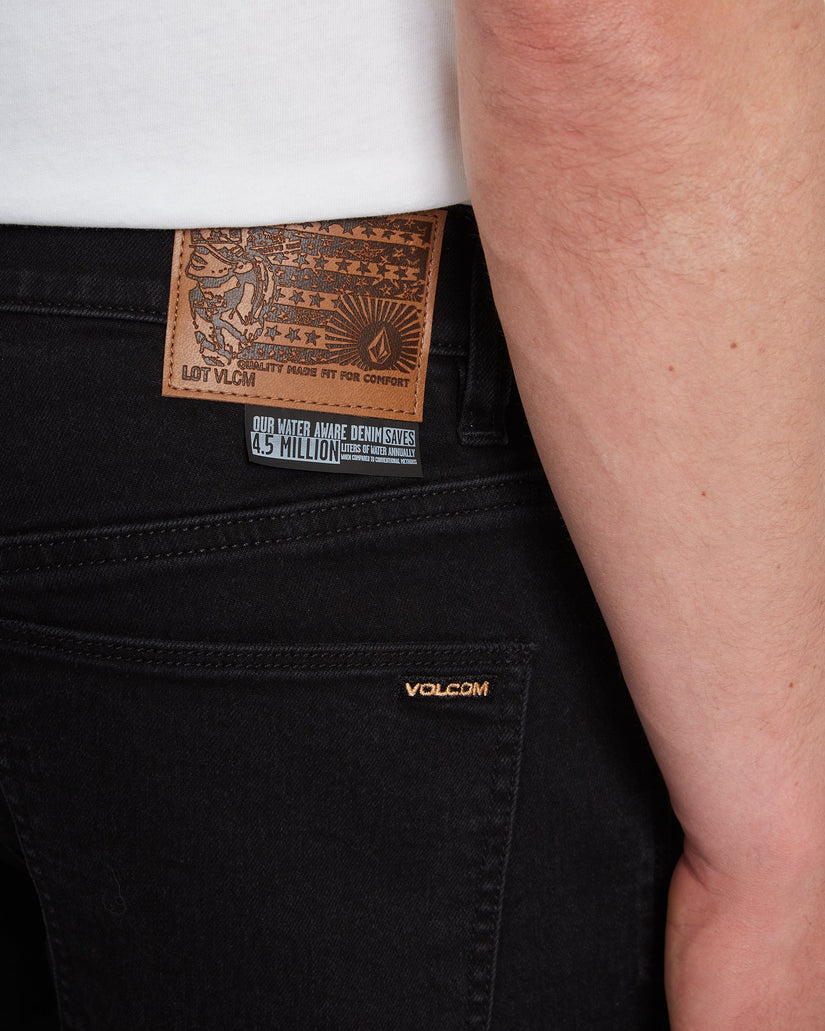 Short en denim Solver - Black Out
