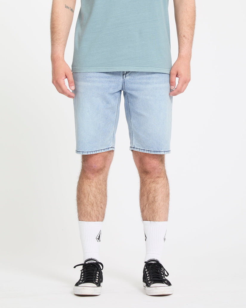 Short en denim Solver - Worn Light Blue