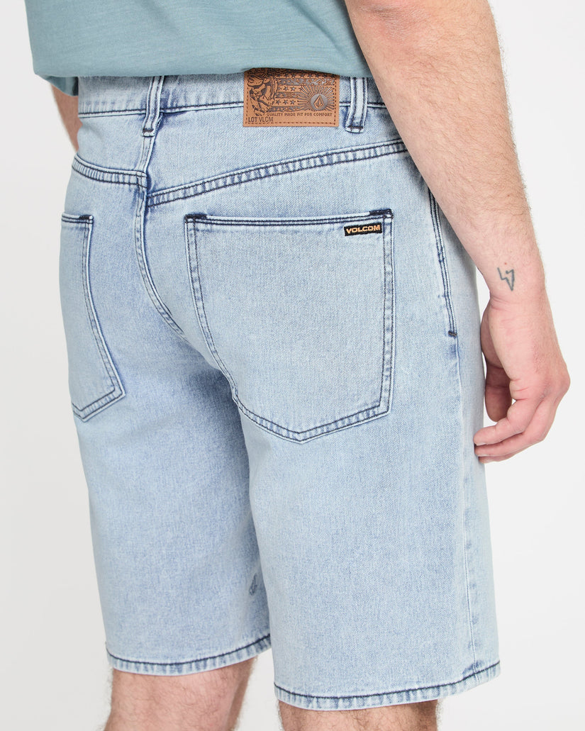 Short en denim Solver - Worn Light Blue