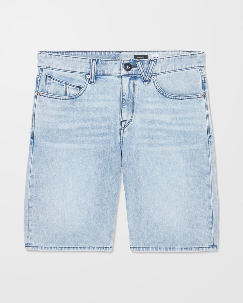 Short en denim Solver - Worn Light Blue