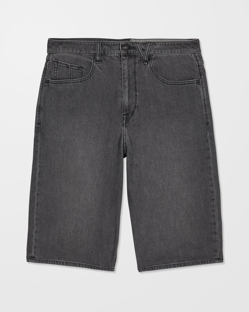 Short en denim Chillow 24" - Black Grey