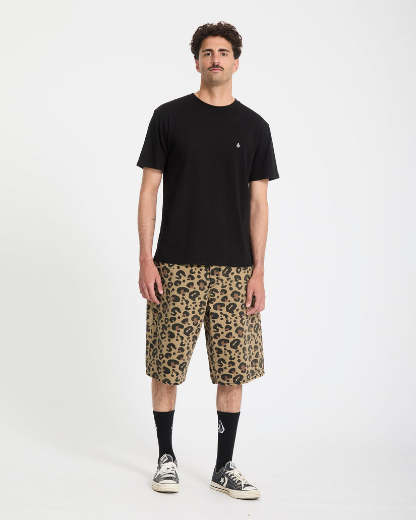 Short en denim Chillow 24" - Cheetah