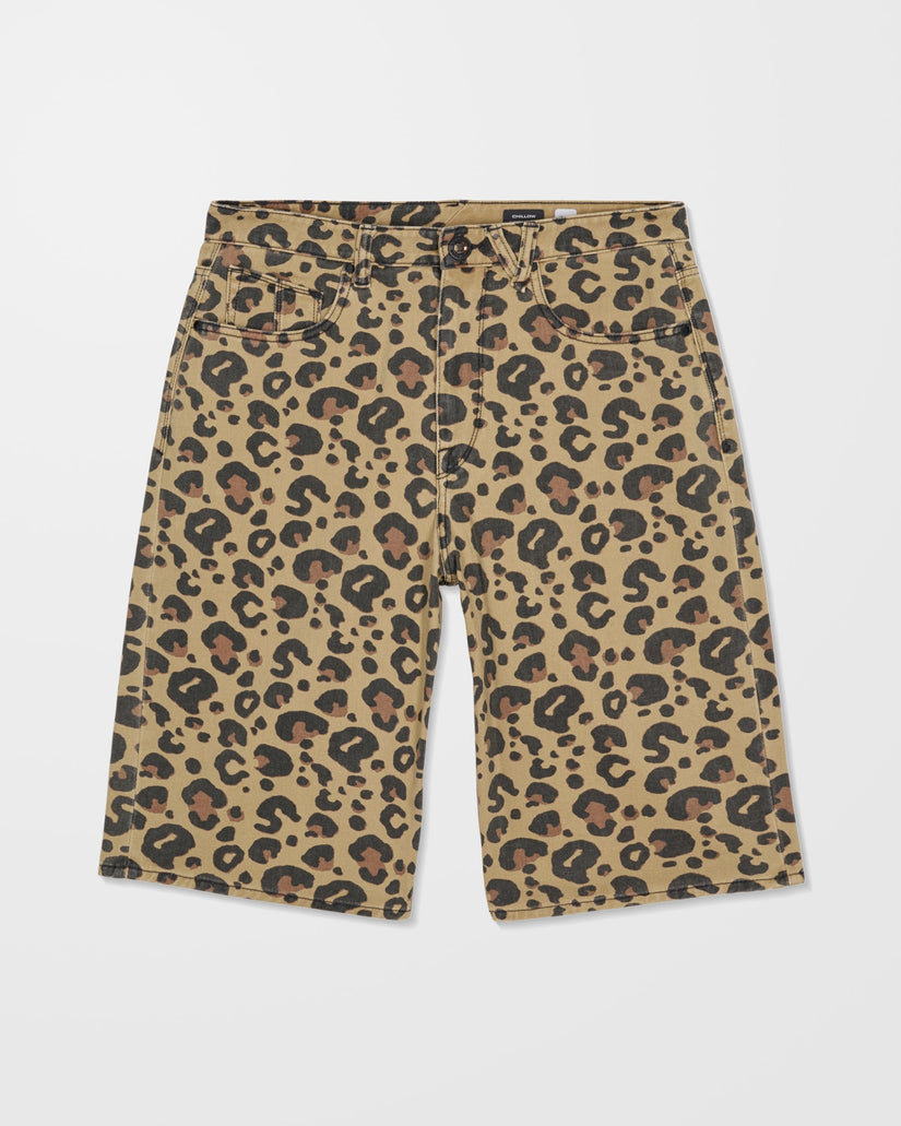Short en denim Chillow 24" - Cheetah