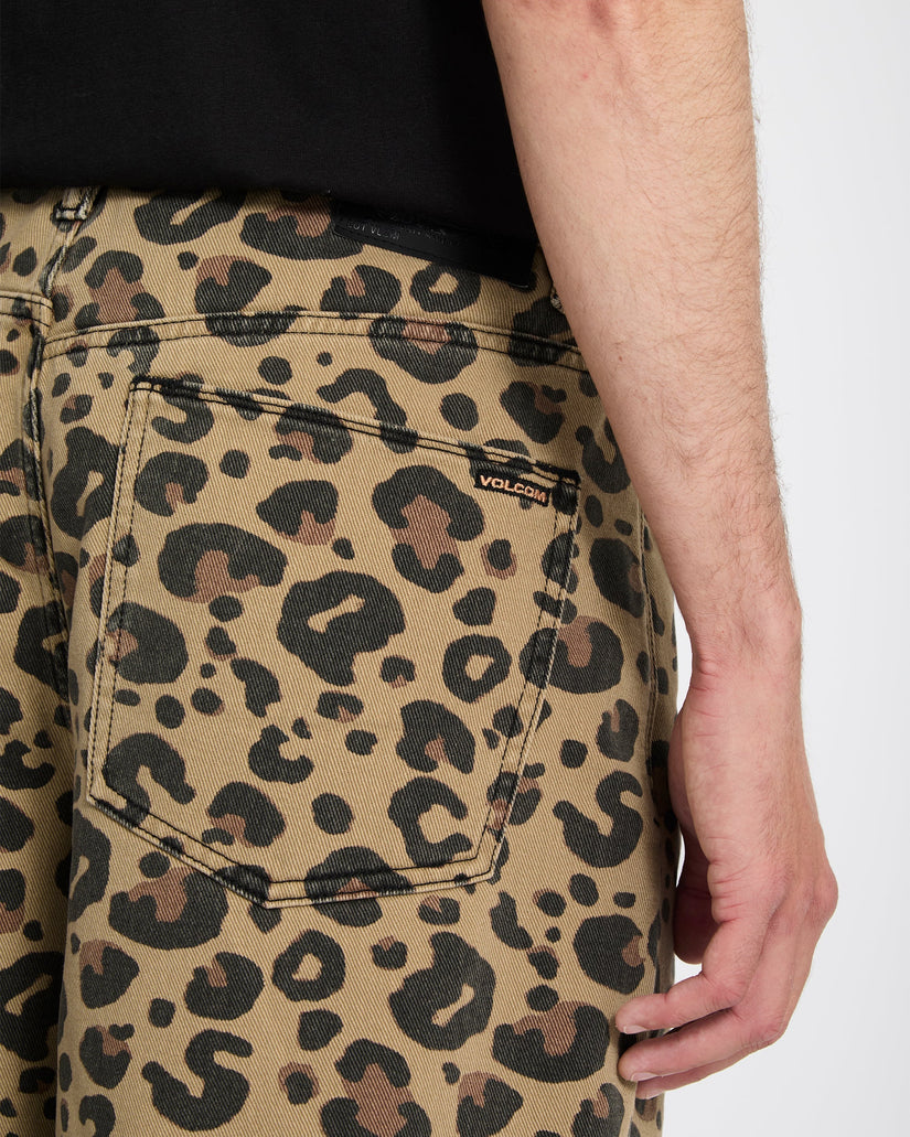 Short en denim Chillow 24" - Cheetah