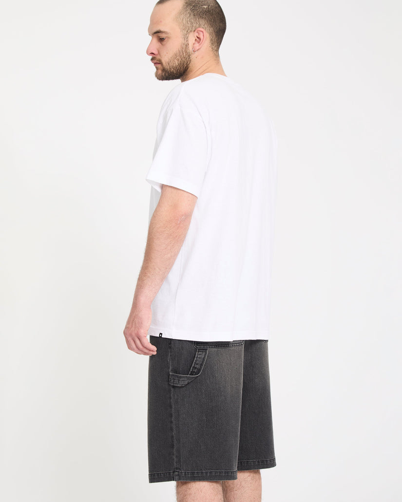Short en denim Kraftsman II 24" - Black Grey