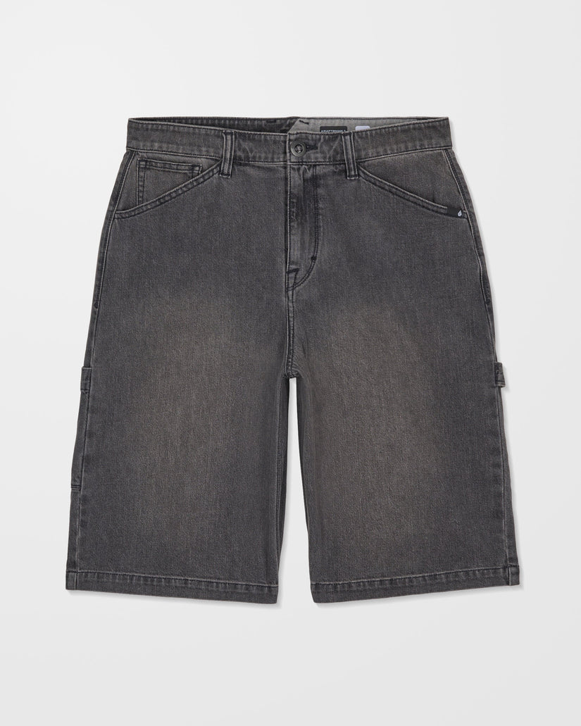 Short en denim Kraftsman II 24" - Black Grey