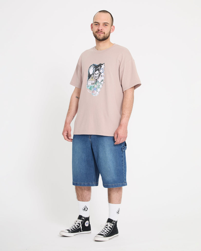 Short en denim Kraftsman II 24" - Park Blue