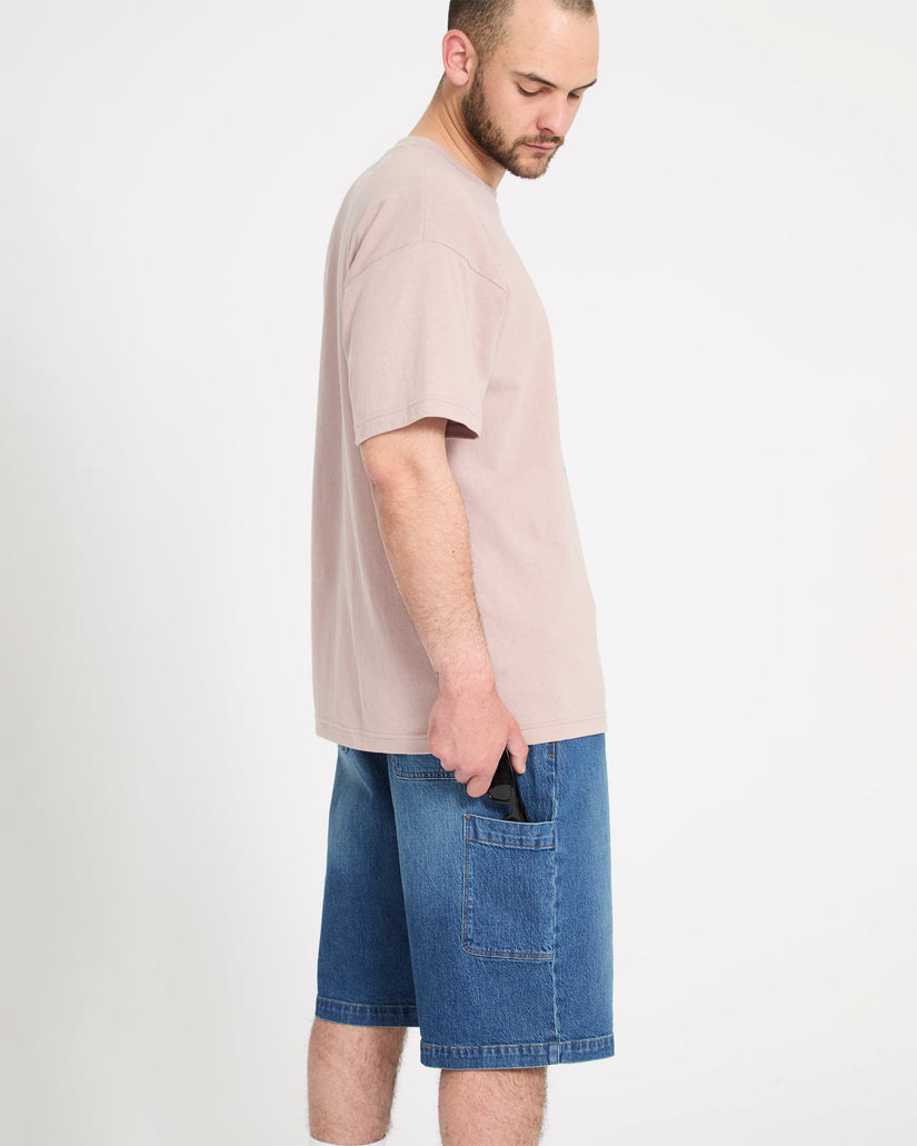 Short en denim Kraftsman II 24" - Park Blue