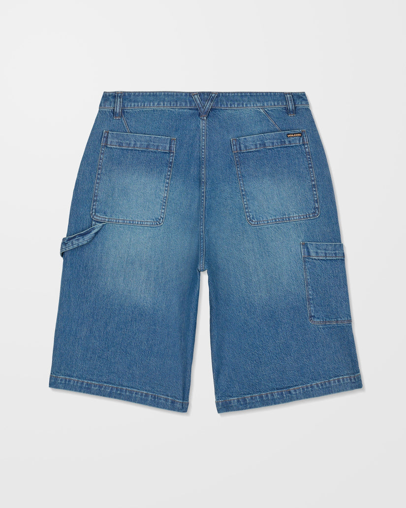 Short en denim Kraftsman II 24" - Park Blue