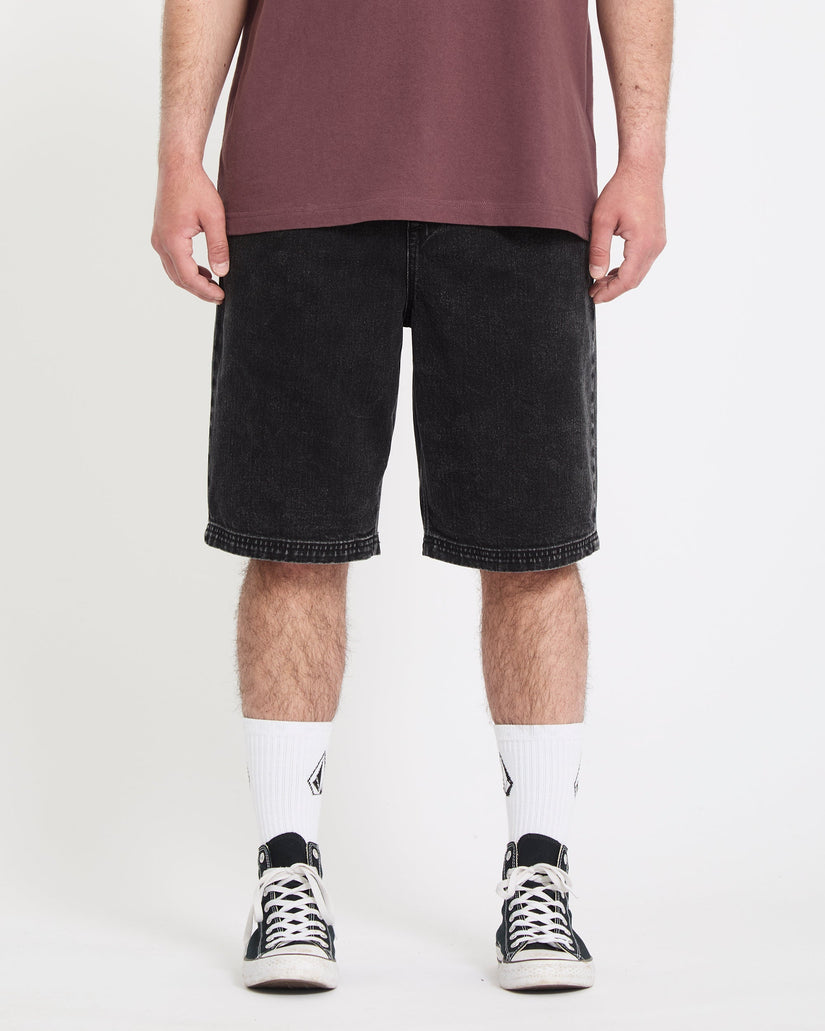 Short en denim Freazy 22" - Blackity Black