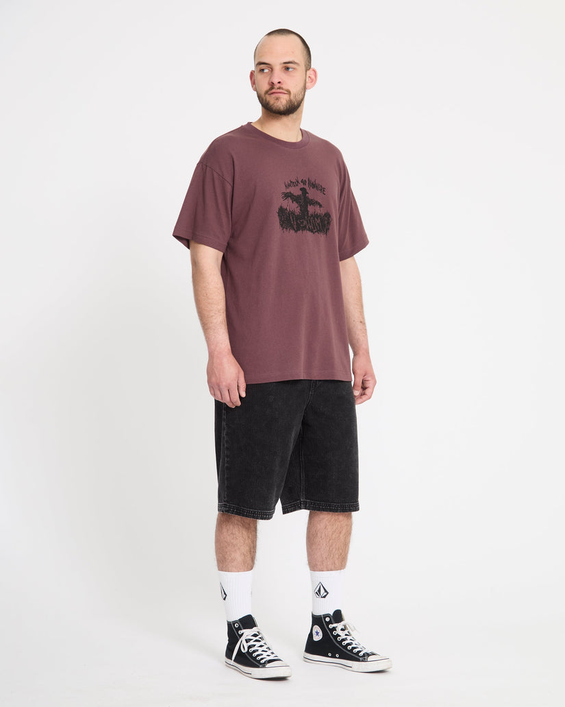 Short en denim Freazy 22" - Blackity Black