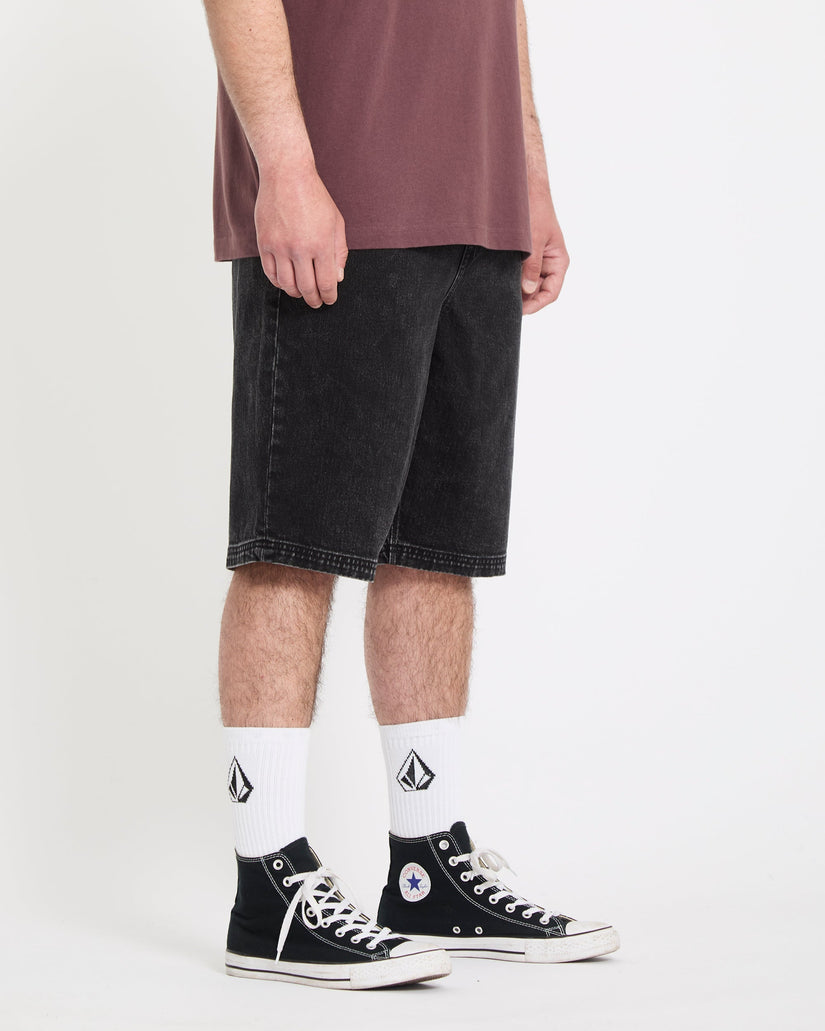 Short en denim Freazy 22" - Blackity Black