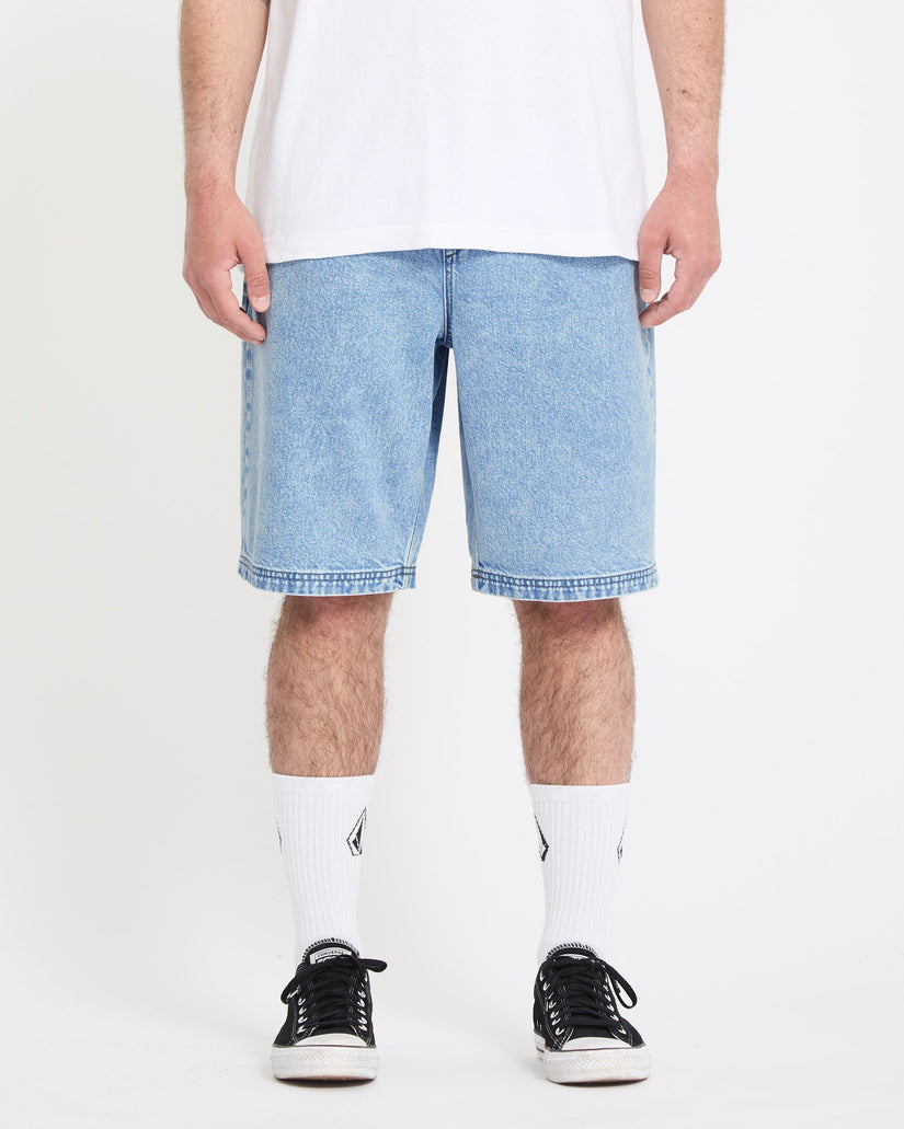 Short en denim Freazy 22" - Pale Aqua