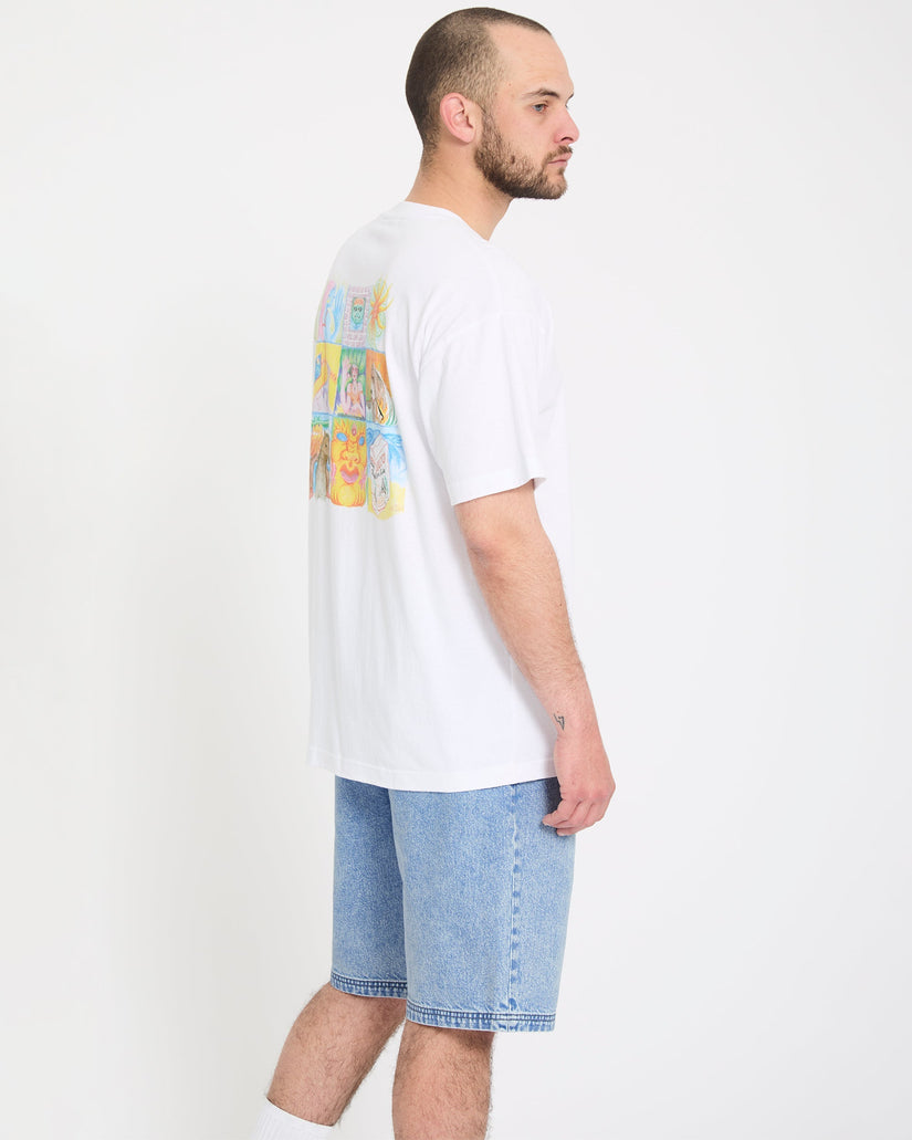 Short en denim Freazy 22" - Pale Aqua