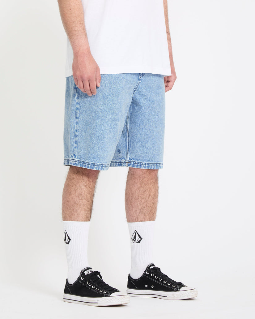 Short en denim Freazy 22" - Pale Aqua