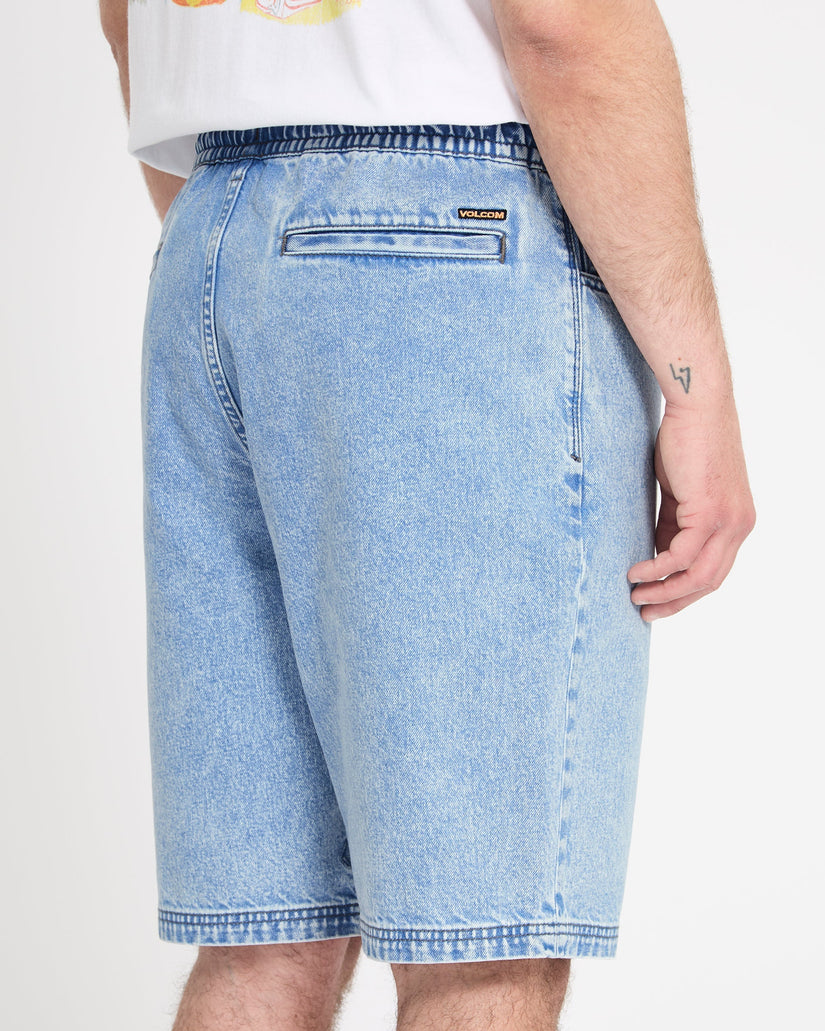 Short en denim Freazy 22" - Pale Aqua