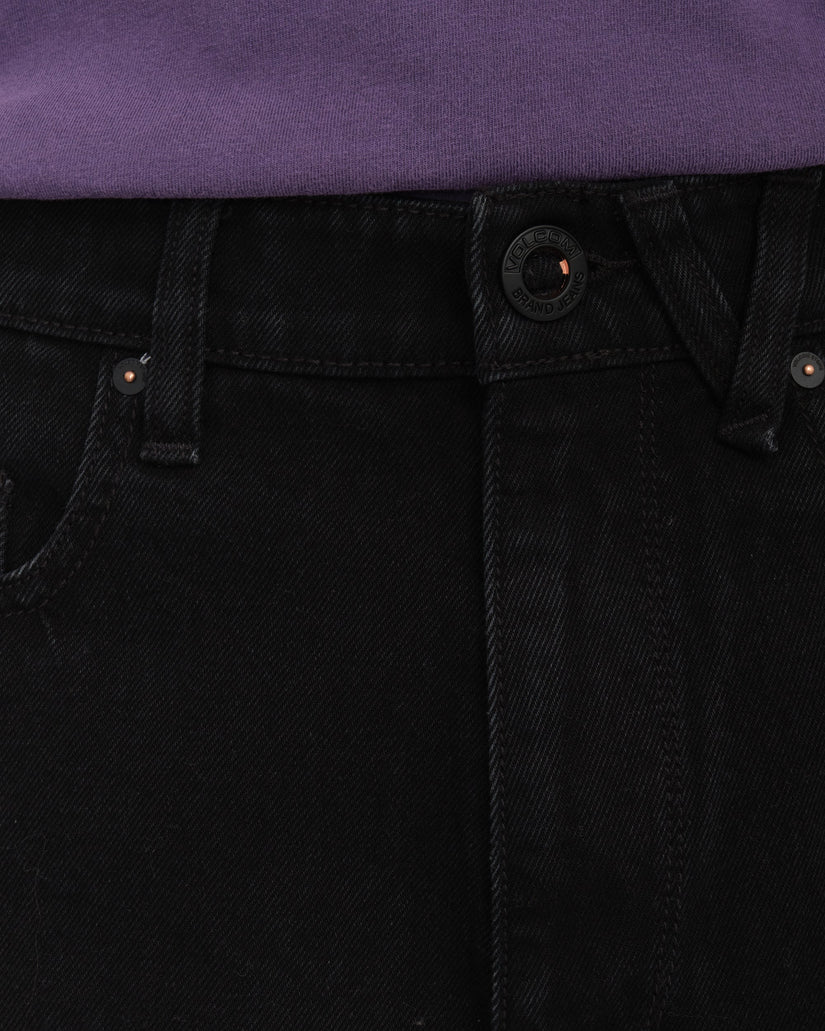 Short en denim Billow 22" - Black