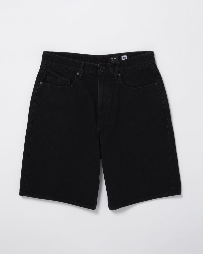 Short en denim Billow 22" - Black
