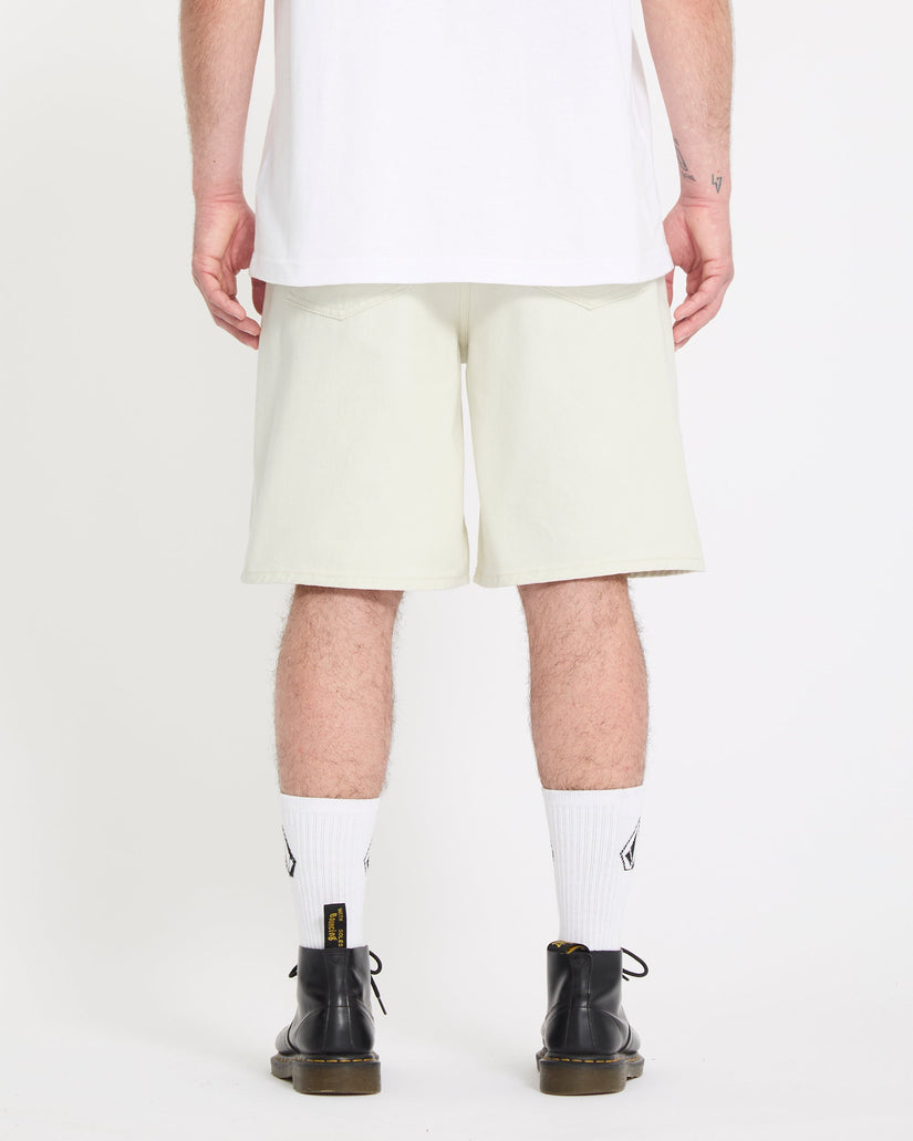 Short en denim Billow 22" - Dirty White