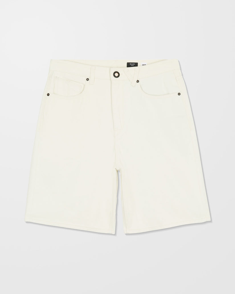 Short en denim Billow 22" - Dirty White