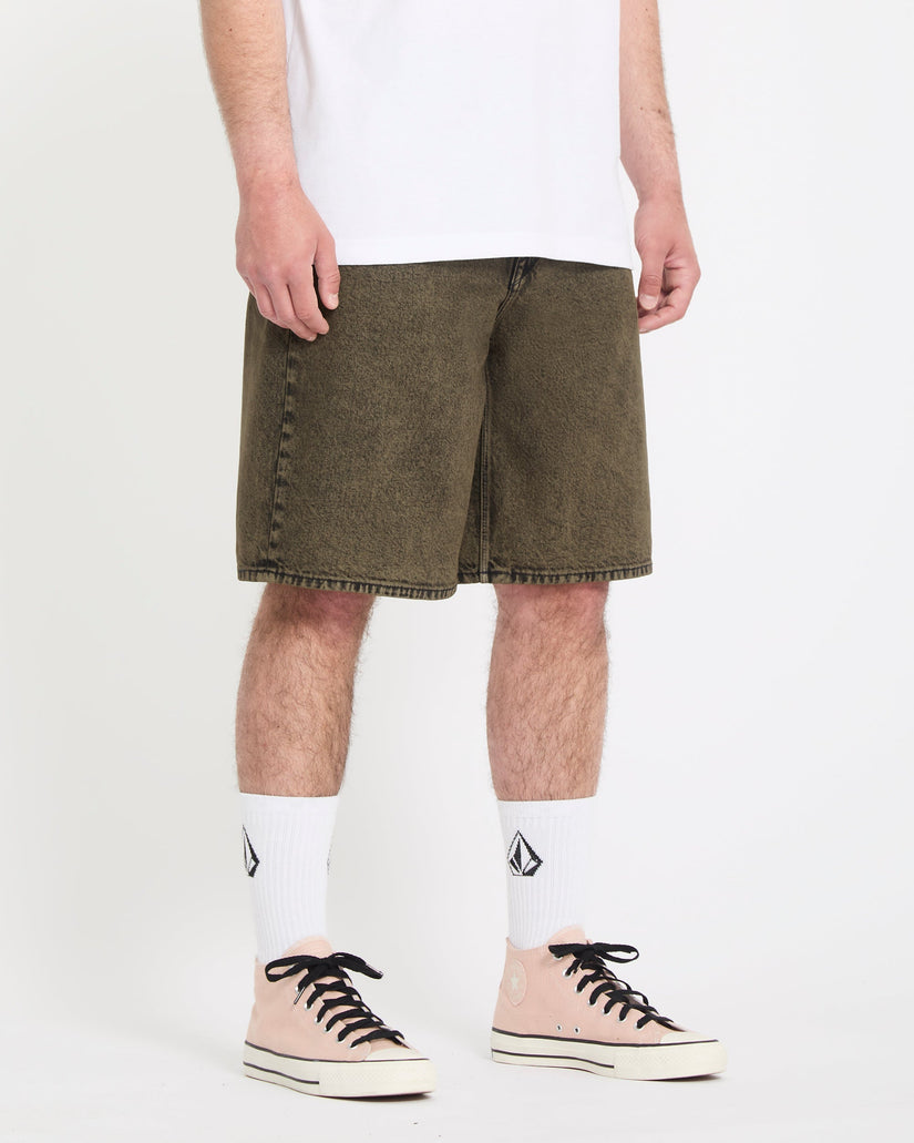 Short en denim Billow 22" - Sage Leaf