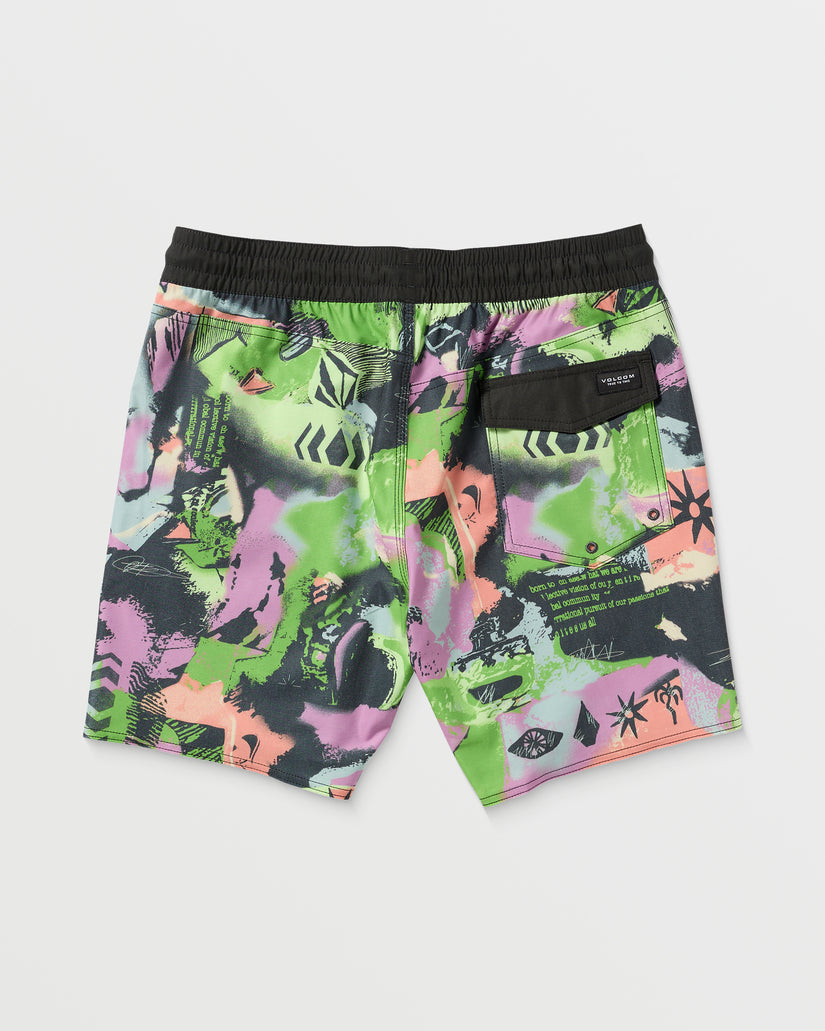 Boardshort Unite Stoney Trunk 17" - STEEL PURPLE