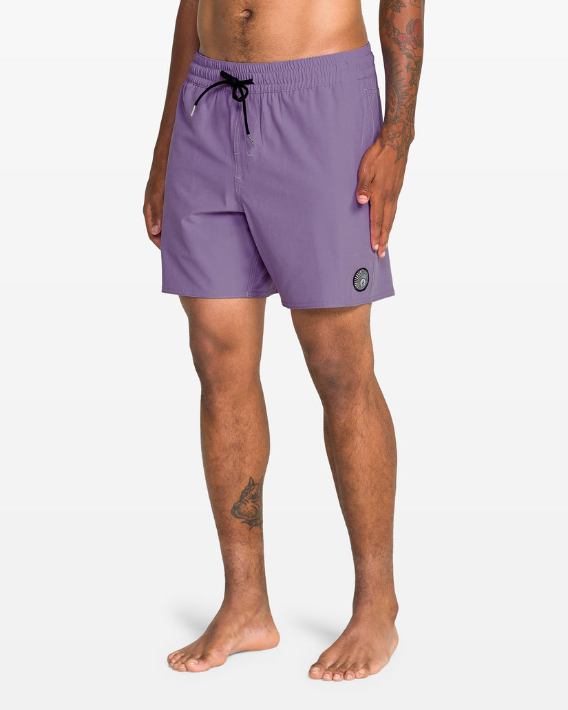 Boardshort Lido Solid Trunk 16" - Violet