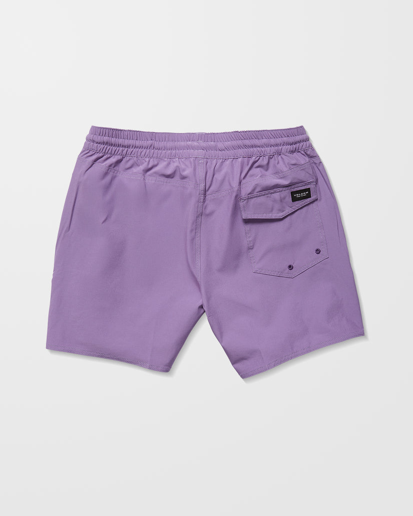 Boardshort Lido Solid Trunk 16" - Violet