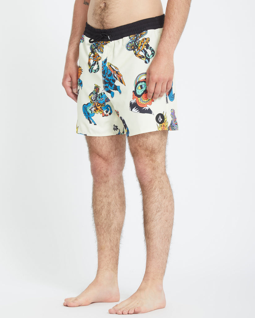 Boardshort Bob Mollema Trunk 16" - LIGHT BEIGE