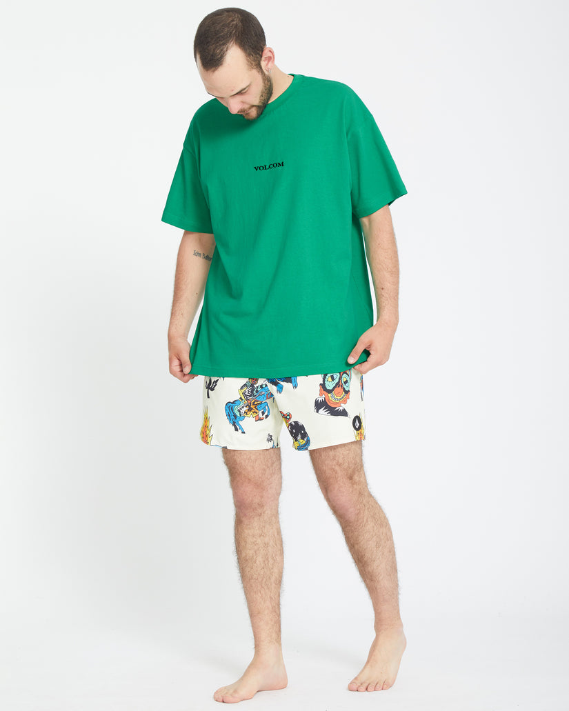 Boardshort Bob Mollema Trunk 16" - LIGHT BEIGE
