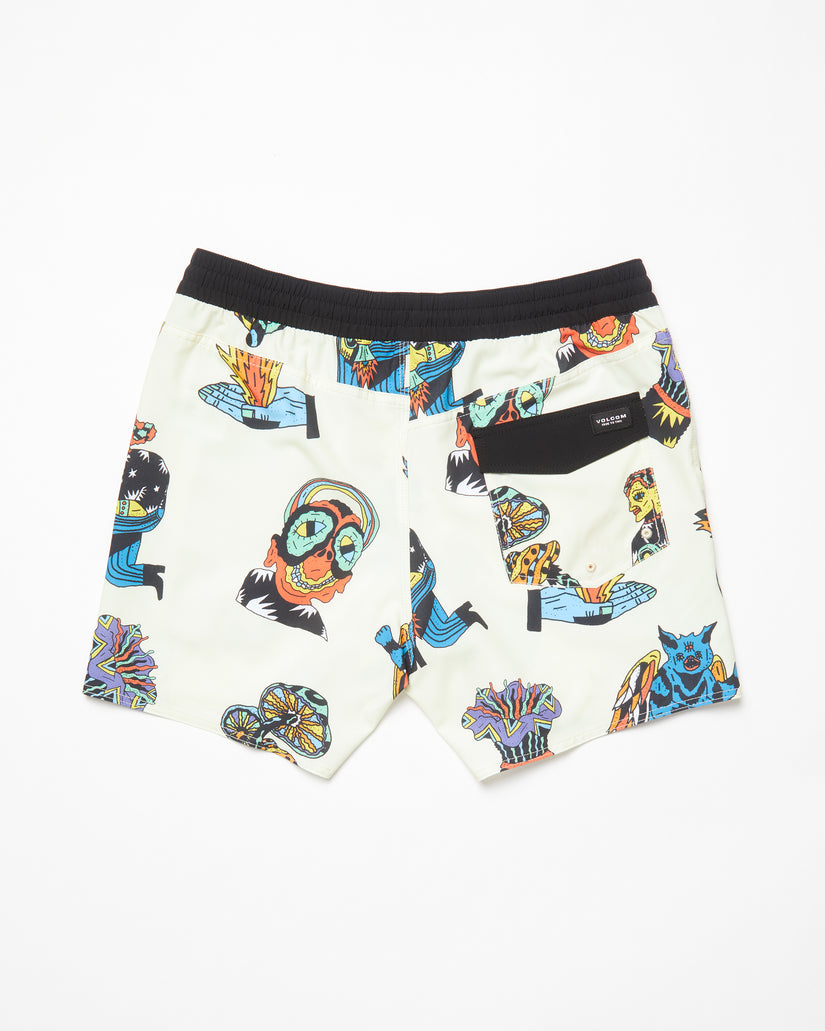 Boardshort Bob Mollema Trunk 16" - LIGHT BEIGE