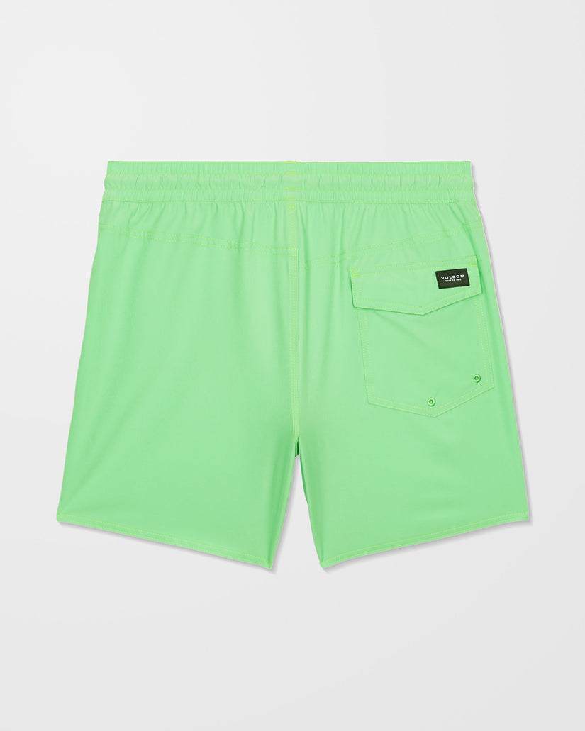 Boardshort Lido Solid Trunk 16" - Island Green